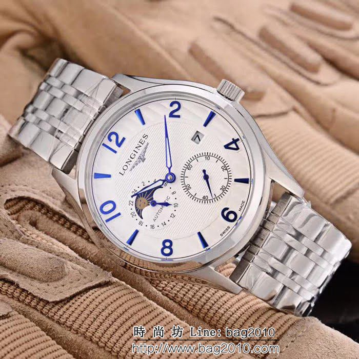 LONGINES浪琴 四針分離 精品男士腕表 WSS1435